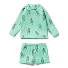 Load image into Gallery viewer, Wilson and Frenchy - skater club swim set
