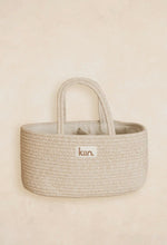 Load image into Gallery viewer, Kinn baby cotton rope nappy caddy
