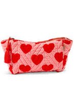 Load image into Gallery viewer, Sweetheart Velvet Toiletry Bag
